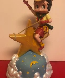 Bettyboopsuperstore Betty Boop Western Star & Cloud Musical Figurine (Retired) Classic Collectibles