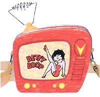 Bettyboopsuperstore Betty Boop Mini TV Tin Tote On The Go