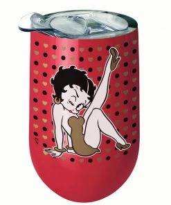Bettyboopsuperstore BETTY BOOP STAINLESS WINE TUMBLER Classic Collectibles