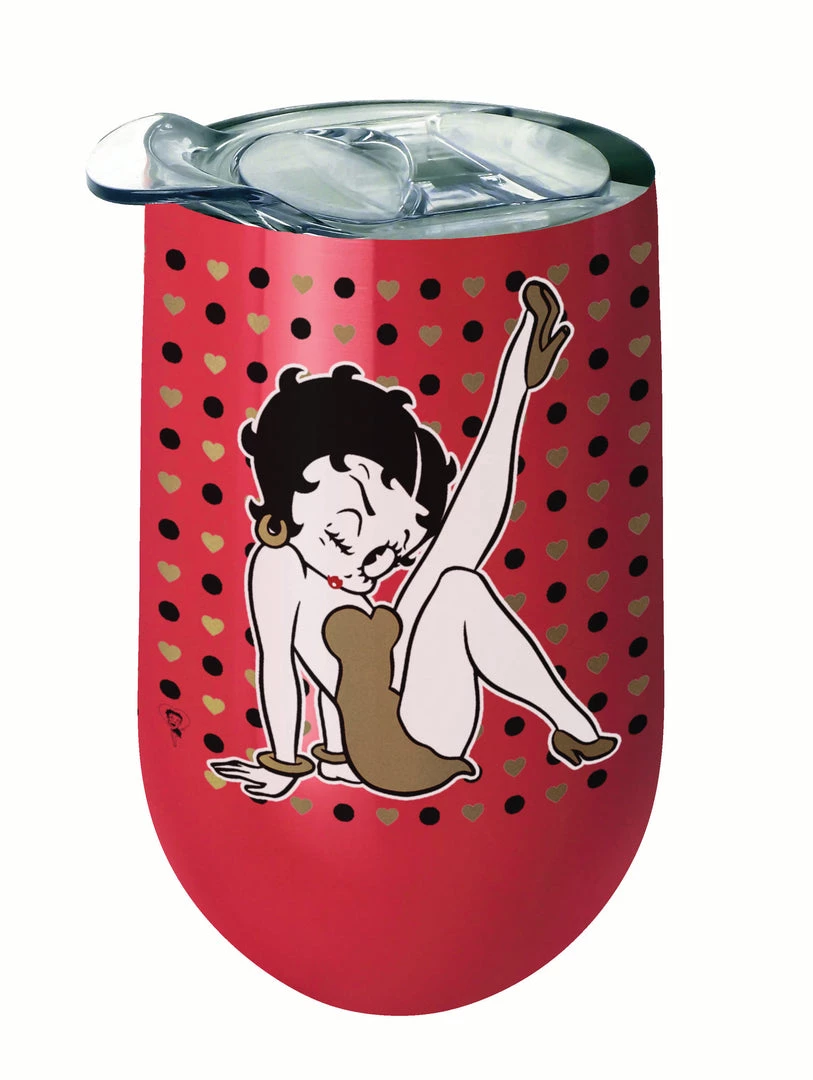 Bettyboopsuperstore BETTY BOOP STAINLESS WINE TUMBLER Classic Collectibles 1 Bettyboopsuperstore BETTY BOOP STAINLESS WINE TUMBLER Classic Collectibles