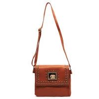 Bettyboopsuperstore On The Go Betty Boop Flap Over Crossbody Bag Purse