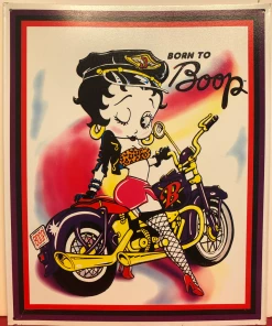 Bettyboopsuperstore Other Stuff Betty Boop Biker Born To Boop