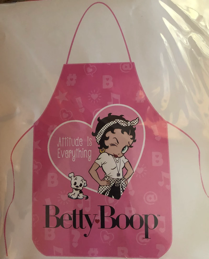 Bettyboopsuperstore NEW Betty Boop Apron Attitude Is Everything 1 Bettyboopsuperstore NEW Betty Boop Apron Attitude Is Everything
