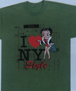 Bettyboopsuperstore Betty Boop New York Style T-Shirt