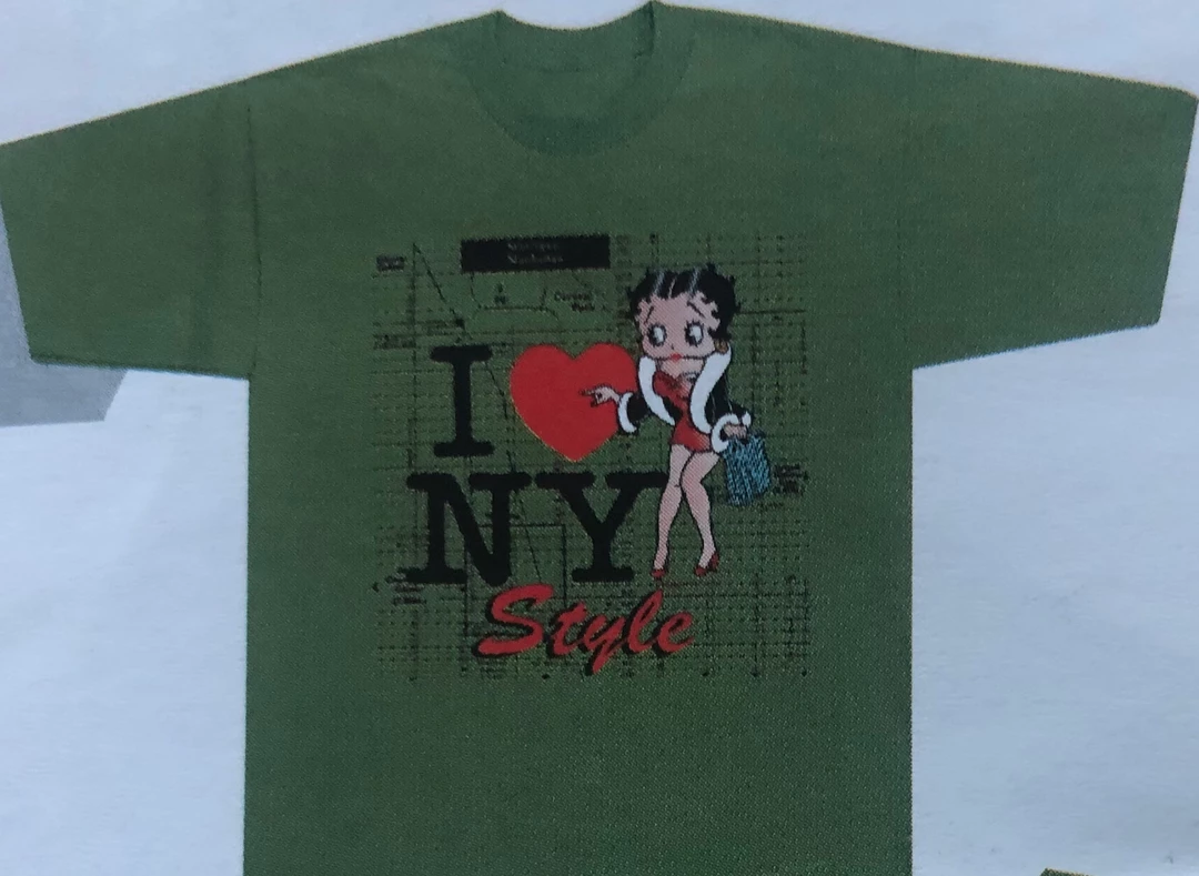 Bettyboopsuperstore Betty Boop New York Style T-Shirt 1 Bettyboopsuperstore Betty Boop New York Style T-Shirt