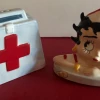 Bettyboopsuperstore Kitchen Betty Boop Nurse Salt & Pepper Shakers