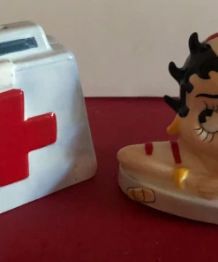 Bettyboopsuperstore Kitchen Betty Boop Nurse Salt & Pepper Shakers