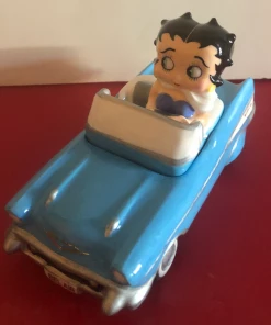 Bettyboopsuperstore Betty Boop Chevy Bel Air Salt & Pepper Set Classic Collectibles