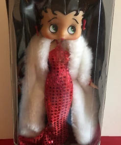 Bettyboopsuperstore Betty Boop Red Dress With White Cover