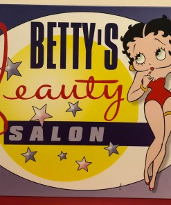 Bettyboopsuperstore Betty Boops Beauty Salon Tin Sign Other Stuff