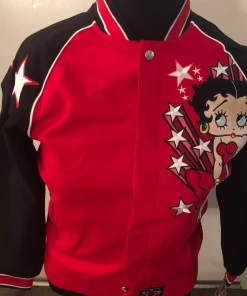 Bettyboopsuperstore Betty Boop Stars Bursting Jacket Clothing And Apparel