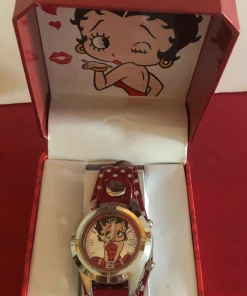 Bettyboopsuperstore Betty Boop Lighted Red Dress Watch (Retired)