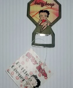 Bettyboopsuperstore Betty Boop Bottle Opener Octogon Shape Magnetic Retired