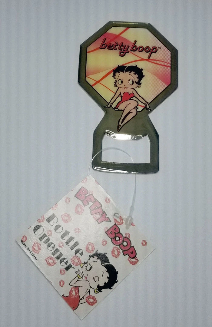 Bettyboopsuperstore Betty Boop Bottle Opener Octogon Shape Magnetic Retired 1 Bettyboopsuperstore Betty Boop Bottle Opener Octogon Shape Magnetic Retired