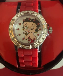 Bettyboopsuperstore Classic Collectibles Betty Boop Kiss Large Face Watch Retired 2012