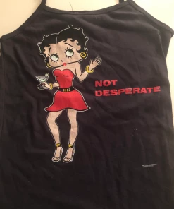 Bettyboopsuperstore Betty Boop Not Desperate Tank Top