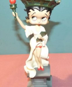 Bettyboopsuperstore Classic Collectibles Betty Boop Lady Liberty BobbleHead (Retired)