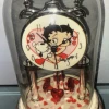 Bettyboopsuperstore Betty & Pudgy Anniversary Porcelain Clock
