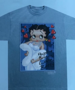Bettyboopsuperstore Clothing And Apparel Betty Boop Hugs And Kisses T-Shirt