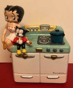 Bettyboopsuperstore Betty Boop Talking Kiss The Cook Cookie Jar Retired