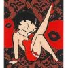 Bettyboopsuperstore Other Stuff Betty Boop Bad Betty Metallic Tapestry Throw