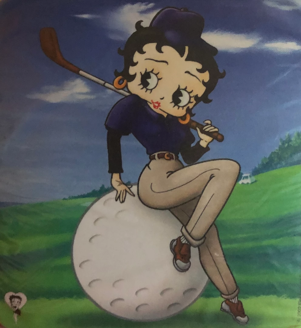 Bettyboopsuperstore Betty Boop Golf Mouse Pad 1 Bettyboopsuperstore Betty Boop Golf Mouse Pad