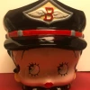 Bettyboopsuperstore Betty Boop Biker Head Cookie Jar (Retired)