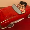 Bettyboopsuperstore Classic Collectibles Betty Boop Litte Red Corvette Cookie Jar Premiere Edition (Retired)