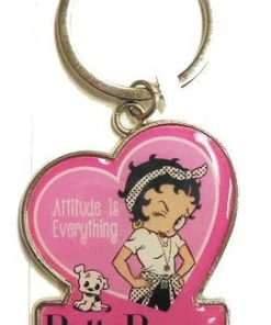 Bettyboopsuperstore Betty Boop Attitude Keychain