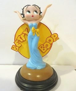 Bettyboopsuperstore Classic Collectibles Betty Boop Lady In Blue Show Time Retired