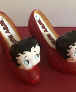 Bettyboopsuperstore Classic Collectibles Betty Boop Red Shoes Salt & Pepper