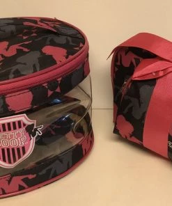 Bettyboopsuperstore Bathroom Betty Boop Polyester Cosmetic Set, Betty Images 3 Piece Set