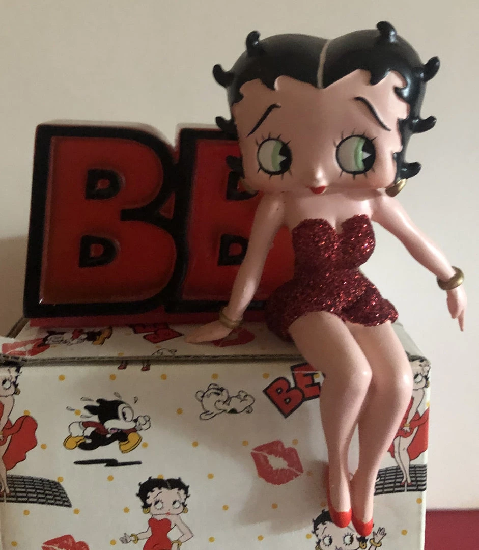 Bettyboopsuperstore Classic Collectibles Betty Boop Premiere Edition Sitting Figurine (Retired) 1 Bettyboopsuperstore Classic Collectibles Betty Boop Premiere Edition Sitting Figurine (Retired)