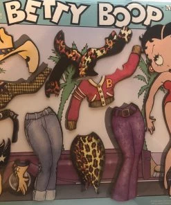 Bettyboopsuperstore Classic Collectibles Betty Boop Magnetic Paper Doll Set