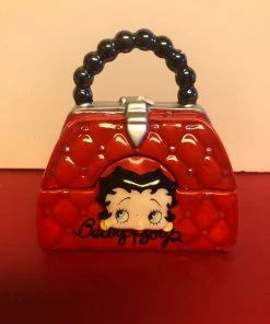 Bettyboopsuperstore Classic Collectibles Betty Boop Handbag Salt And Pepper Set Retired Hard To Find