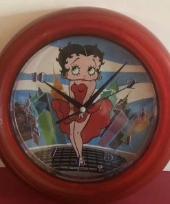 Bettyboopsuperstore Betty Boop Marylin Style In The City Neon Clock