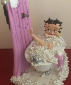 Bettyboopsuperstore Betty Boop Bubbles Clock Retired