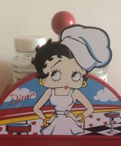 Goodies Galore The Bettyboopsuperstore Betty Boop Diner Salt And Pepper Holder Retired