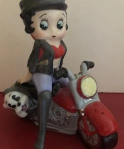 Bettyboopsuperstore Classic Collectibles Betty Boop Motorcycle Betty Retired