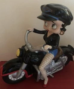 Bettyboopsuperstore Betty Boop Biker Bank Retired And Hard To Find Classic Collectibles