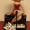 Bettyboopsuperstore Classic Collectibles Betty Boop Sitting On Piano With Pudgy Retired