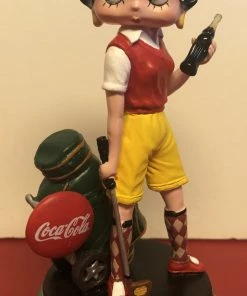 Betty Boop Super Store Betty Boop Coca Cola Limited Edition Golfer Betty Retired Classic Collectibles