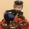 Bettyboopsuperstore Motorcycle Betty By Clay Art Salt And Pepper Shaker Set Retired