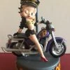 Bettyboopsuperstore Classic Collectibles Betty Boop Motorcycle Music Box Sexy Biker Retired