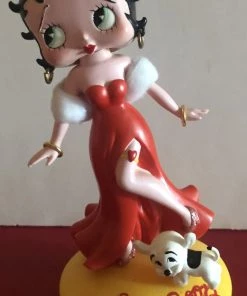Betty Boop Super Store Classic Collectibles Betty Boop Red Dress Bobble Head And Body Retired