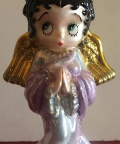 Betty Boop Super Store Polonaise Heavenly Betty Boop Ornament Retired - Very Hard To Find