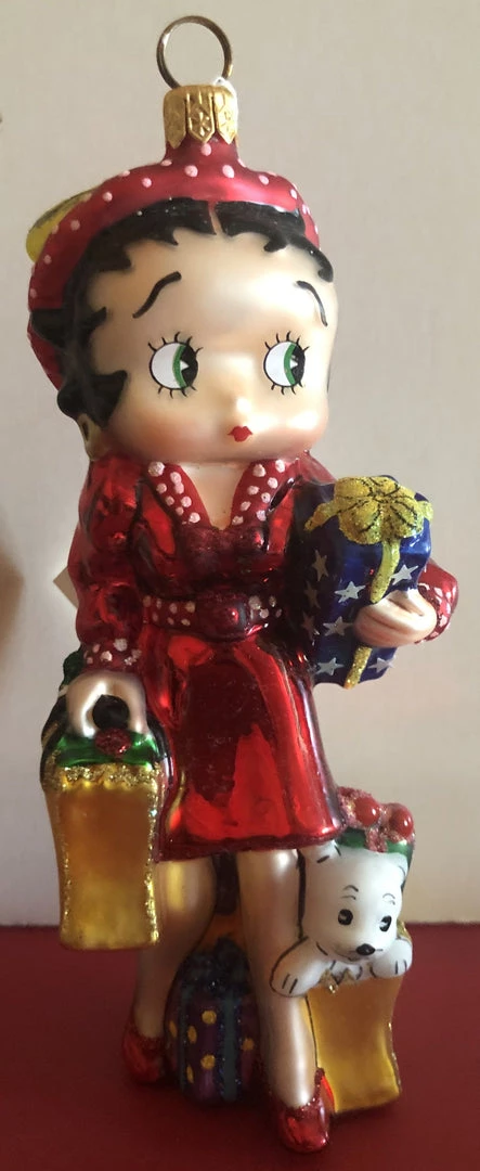 Betty Boop Super Store Polonaise Shopper Betty Boop Ornament Retired - Very Hard To Find Betty Boop Christmas 1 Betty Boop Super Store Polonaise Shopper Betty Boop Ornament Retired - Very Hard To Find Betty Boop Christmas