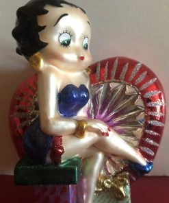 Goodies Galore The Bettyboopsuperstore Betty Boop Christmas Polonaise Betty Boop On Heart Ornament Retired Hard To Find