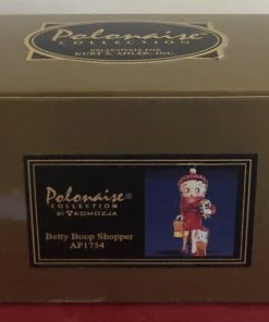 Betty Boop Super Store Polonaise Shopper Betty Boop Ornament Retired - Very Hard To Find Betty Boop Christmas
