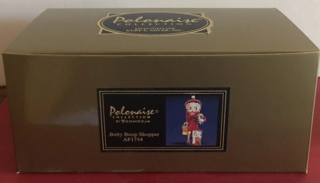 Betty Boop Super Store Polonaise Shopper Betty Boop Ornament Retired - Very Hard To Find Betty Boop Christmas 2 Betty Boop Super Store Polonaise Shopper Betty Boop Ornament Retired - Very Hard To Find Betty Boop Christmas